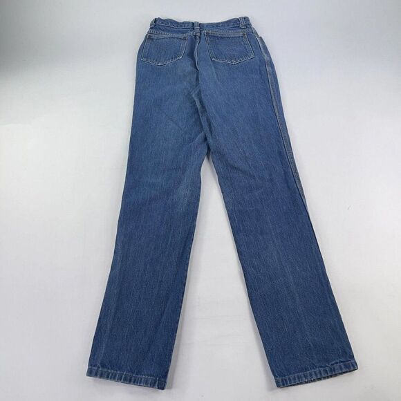 VTG Calvin Klein Union Womens Jeans size 9 Ladies High Rise Straight Denim Pant - Picture 2 of 12